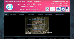 Desktop Screenshot of clinicaboticelli.com