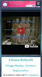 Mobile Screenshot of clinicaboticelli.com